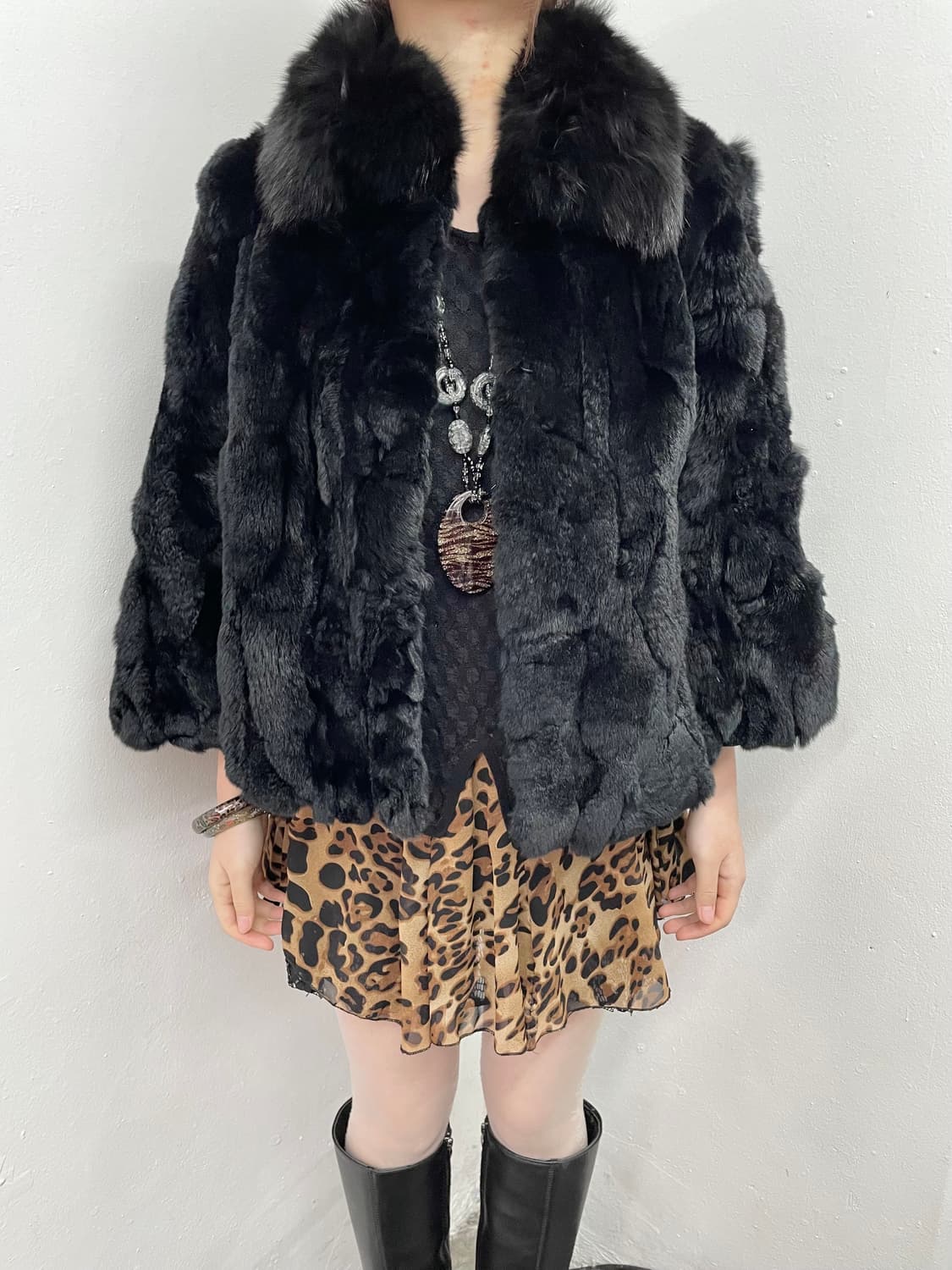 렉스 폭스 퍼자켓 상품이미지2