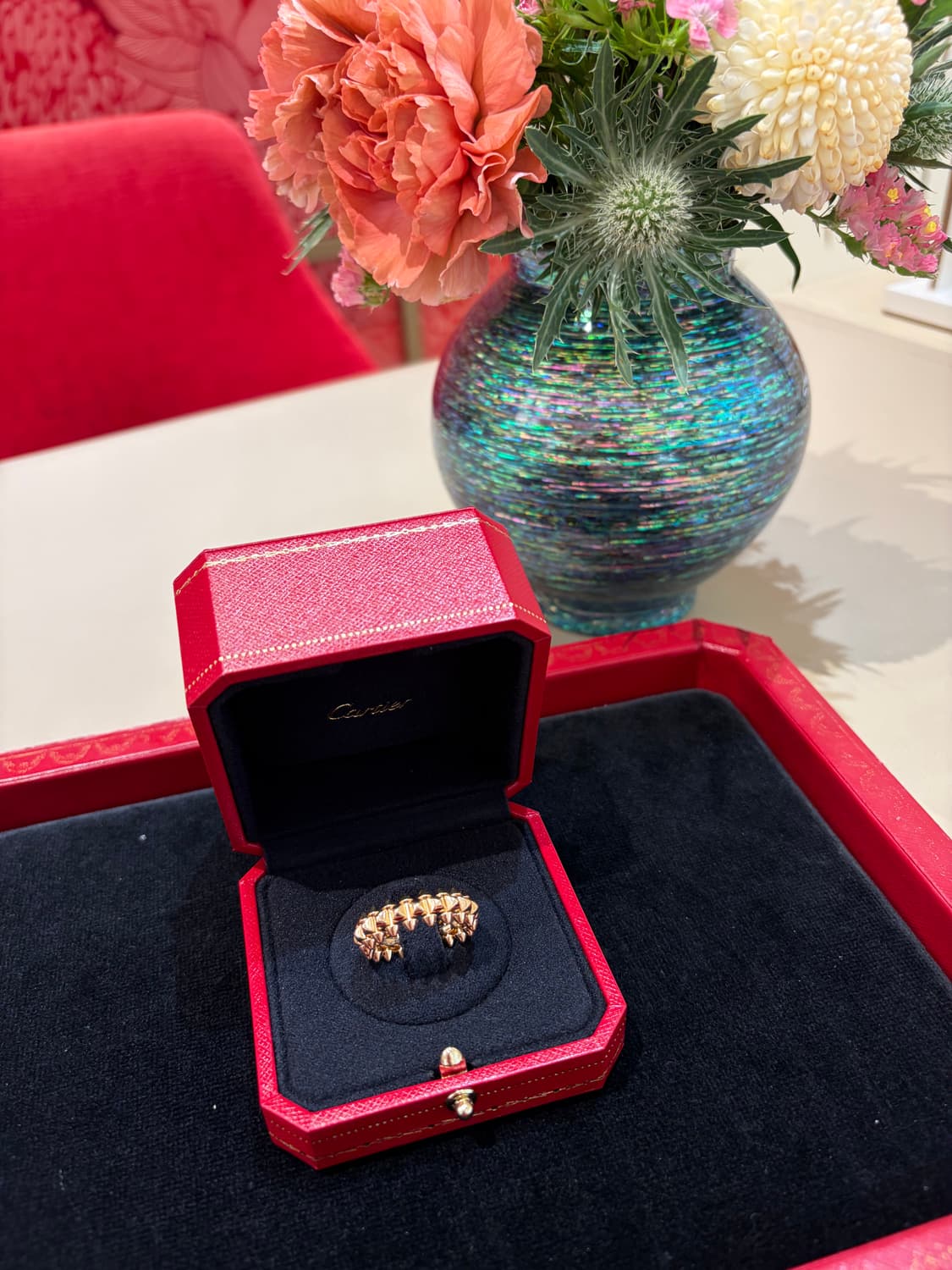 클래시 드 까르띠에 미디움 핑크골드 60사이즈 상품이미지1