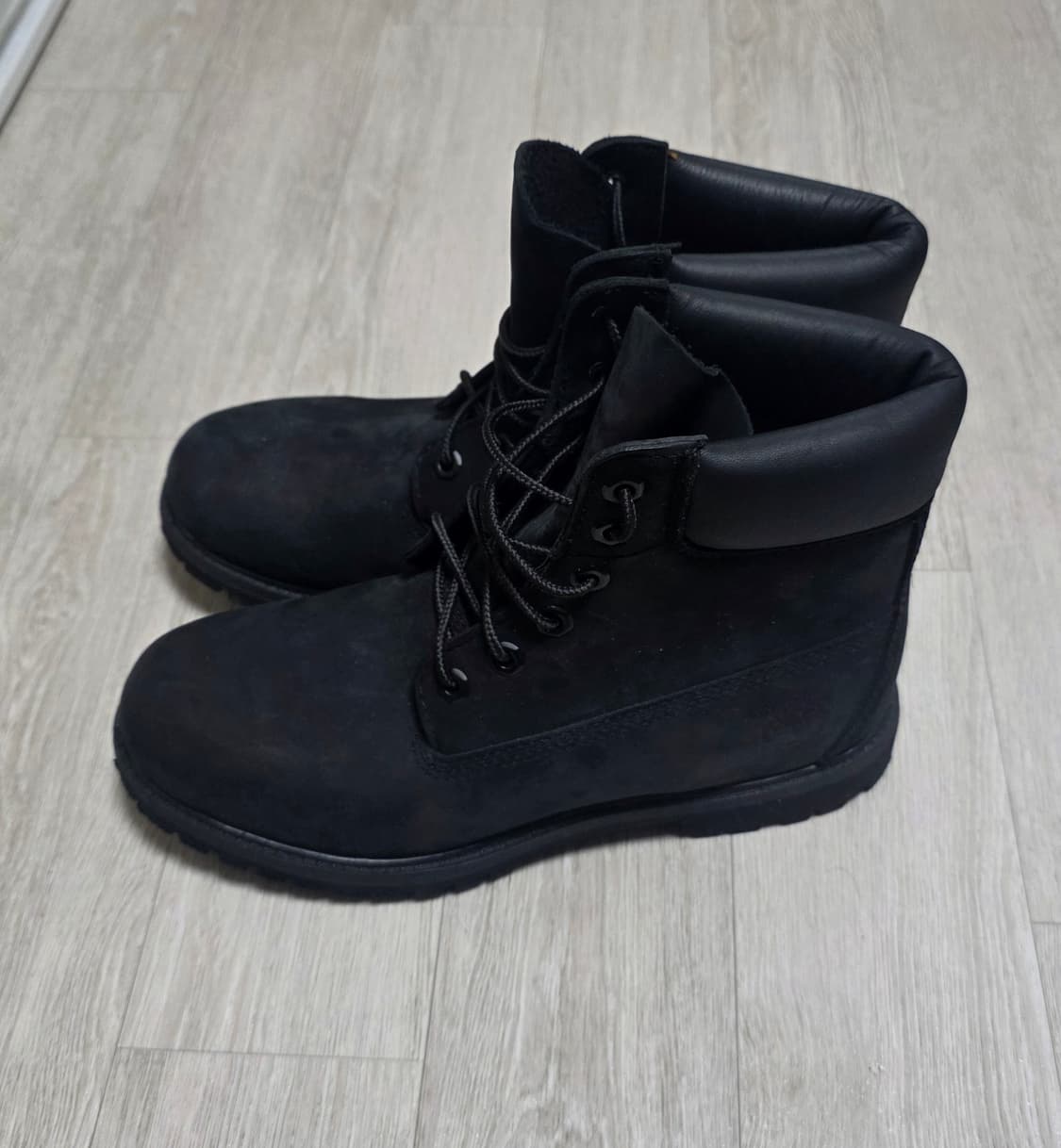 팀버랜드 6인치 블랙 부츠 260 상품이미지2