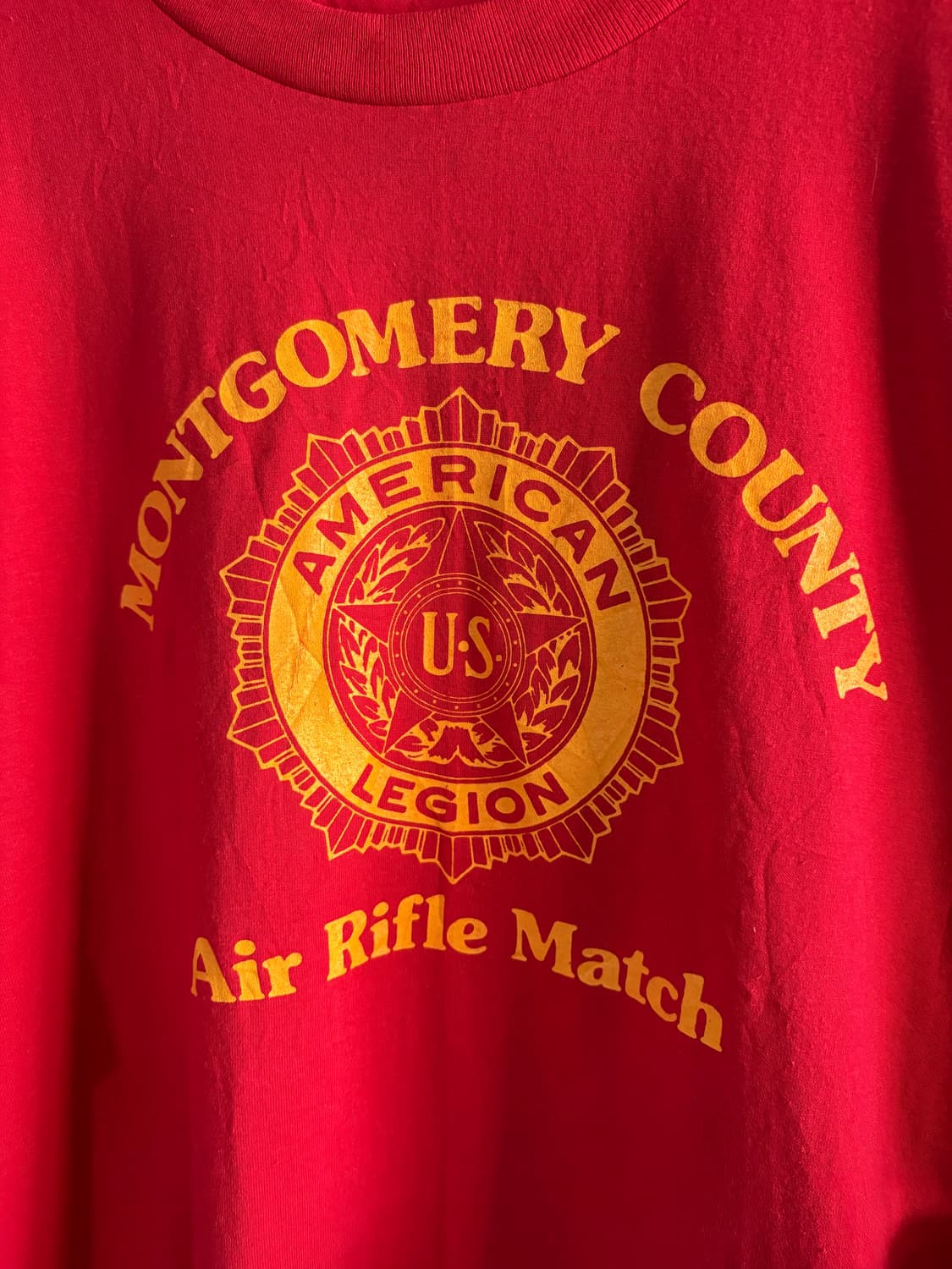 80-90‘s USA Hanes Single stich T-shirt. 상품이미지2
