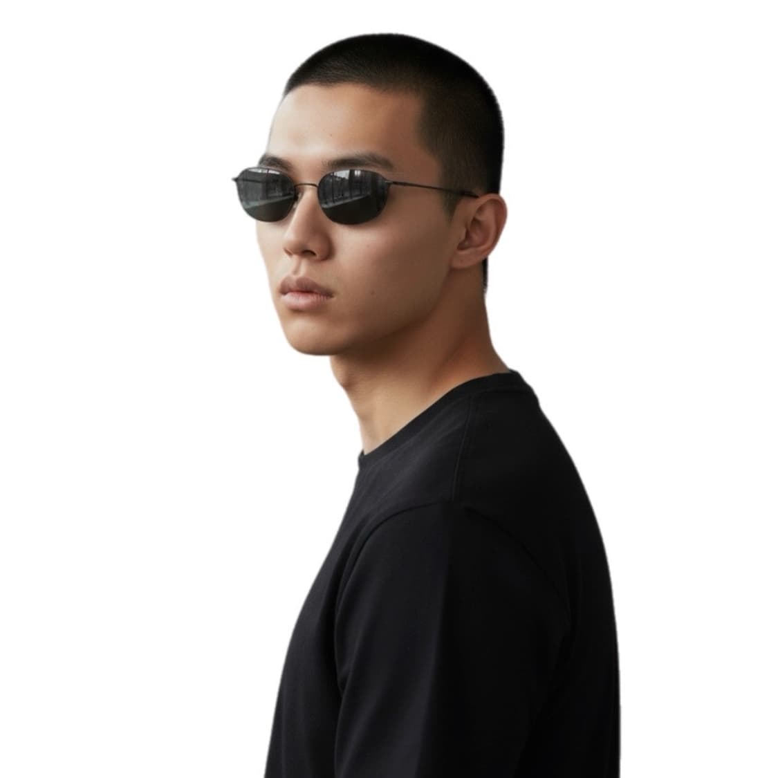 배우들과 야구선수들의 안경브랜드 ARKADIUS 블랙 반무광 선글라스 상품이미지1