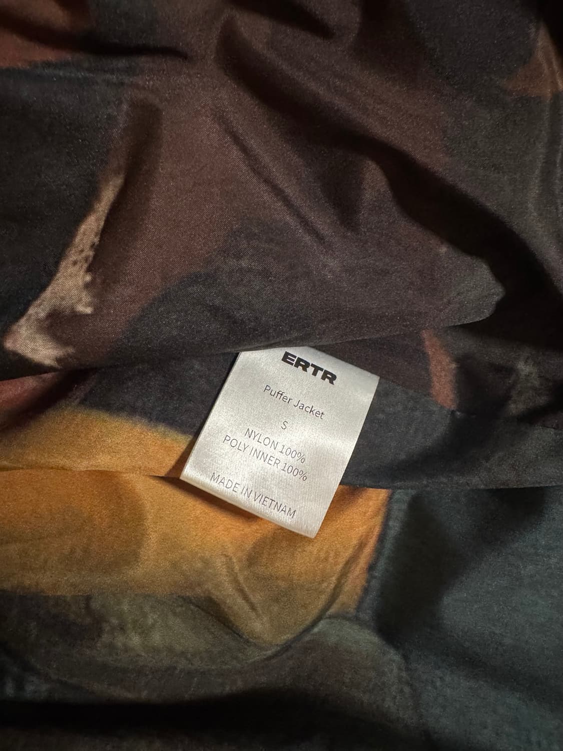 ERTR 체크 패딩 상품이미지3