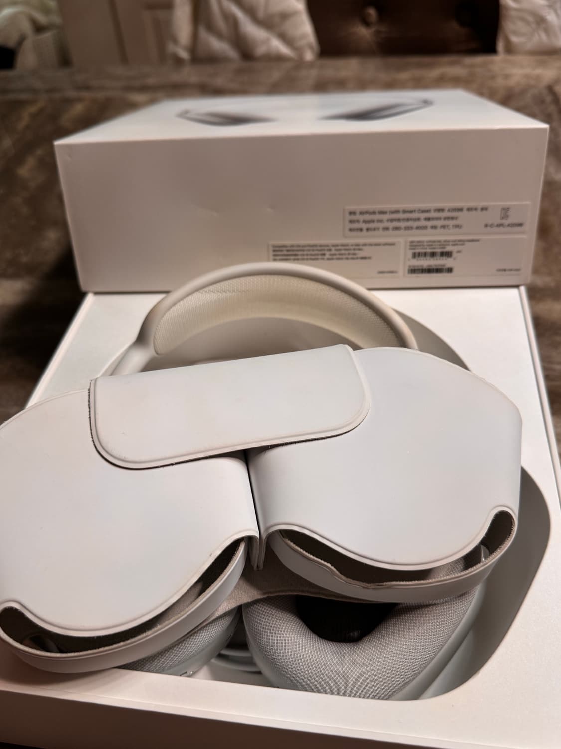 에어팟맥스 실버 풀박스 상품이미지4