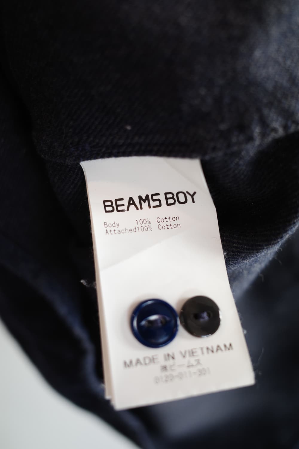 BEAMS BOY 빔즈 코튼 투웨이 셔츠  상품이미지6