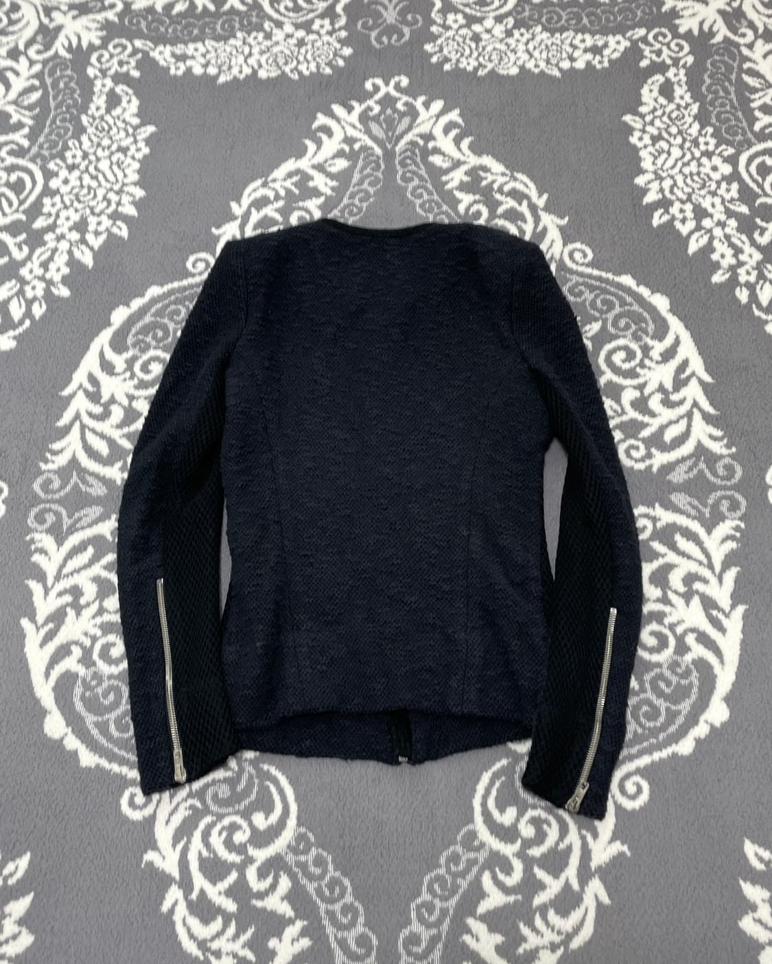 Iro Tissu Mixed Jip-Up Jacket 상품이미지4