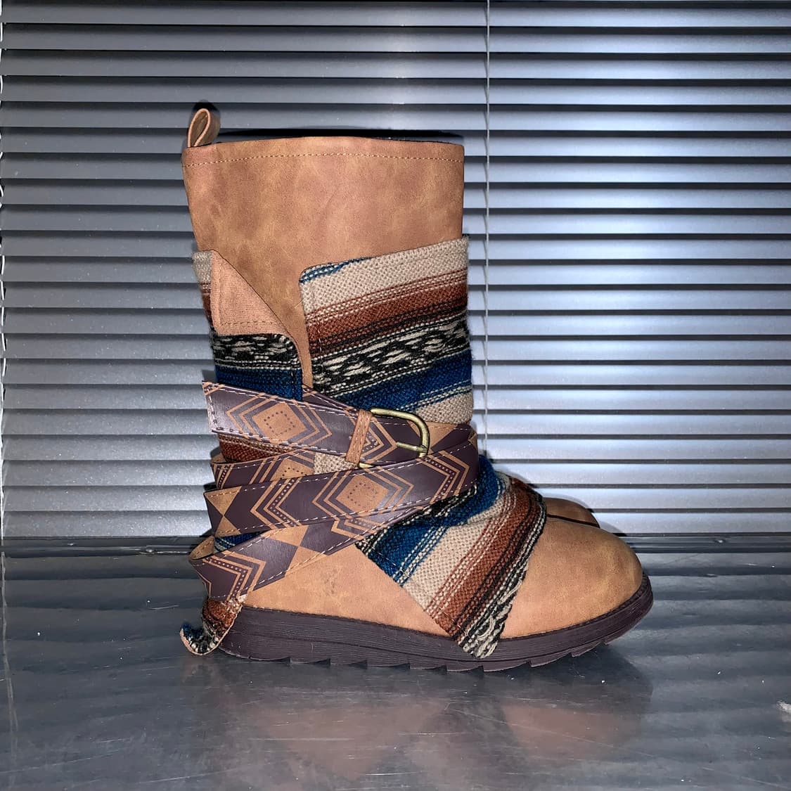 00s MUK LUKS 가을 랩 부츠 상품이미지5