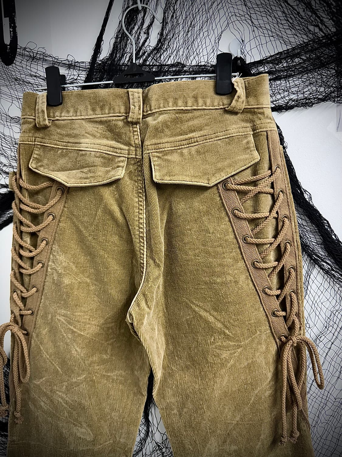 00s eyelet string corduroy bootscut pant 상품이미지2