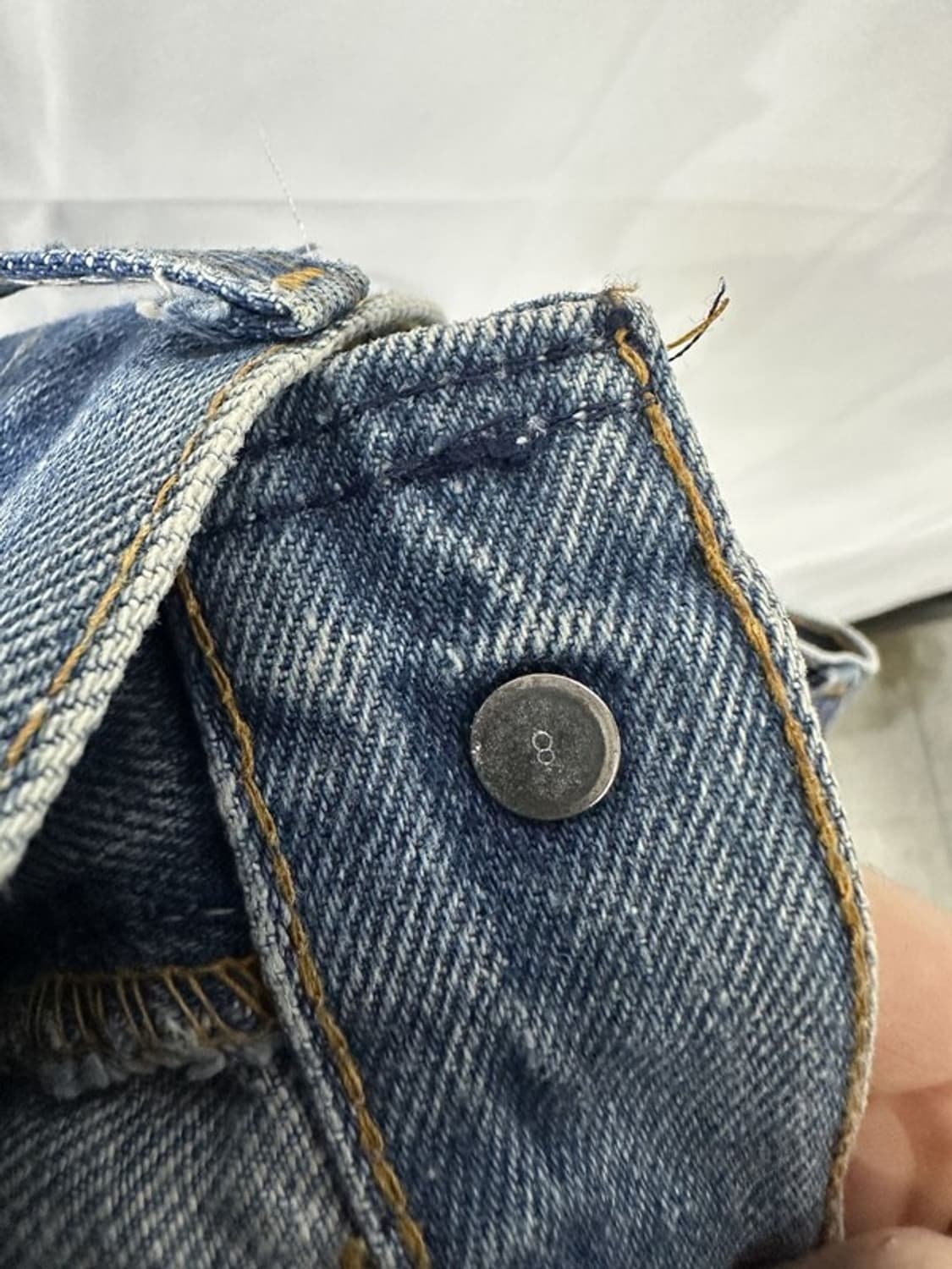 [L32W34] LEVI'S 684 70~80s USA 오렌지블랭크탭 상품이미지3