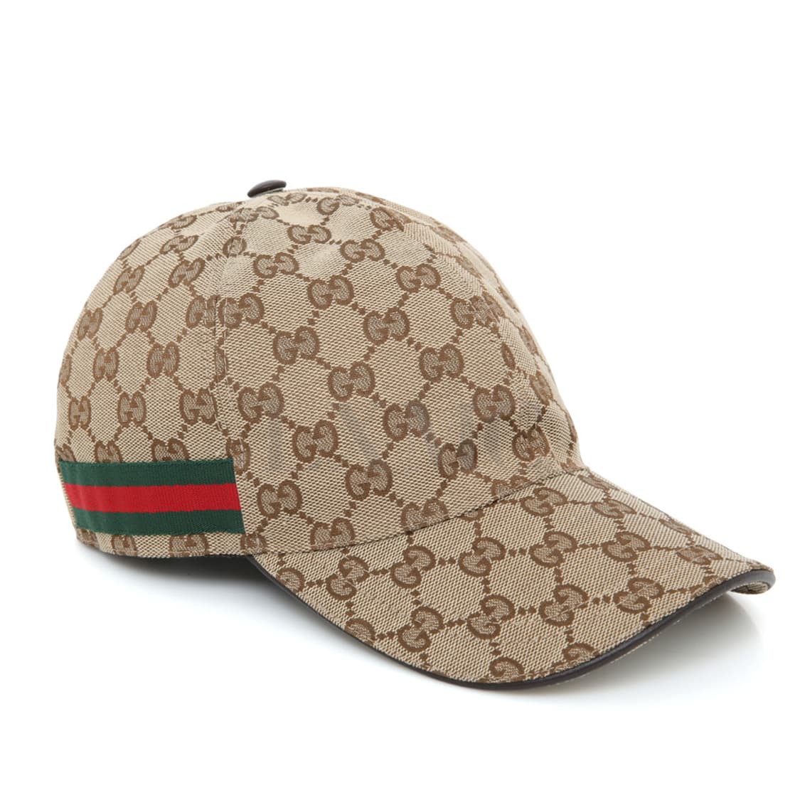 구찌 GG 수프림 모자 200035 삼선 베이스볼 베이지 야구모자 상품이미지3