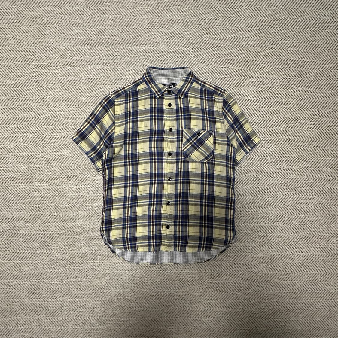 BEAMS check shirt 상품이미지1