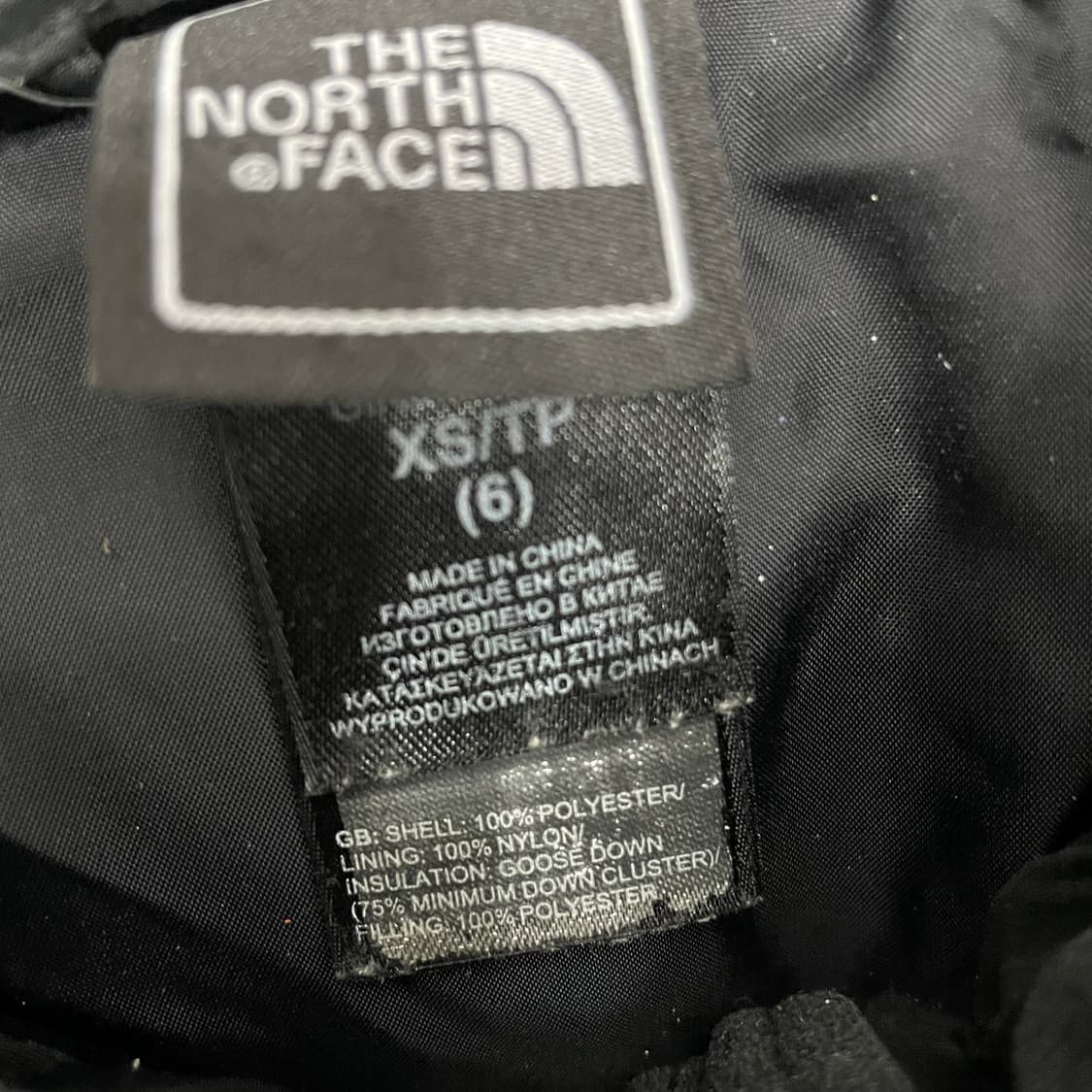 걸즈XS(6) 노스페이스 550 패딩 상품이미지2