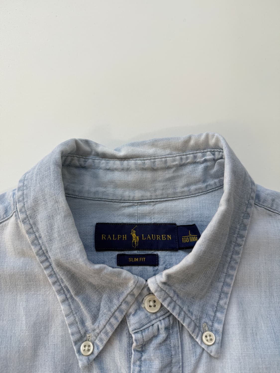 폴로 랄프로렌 신형 샴브레이 셔츠  상품이미지4