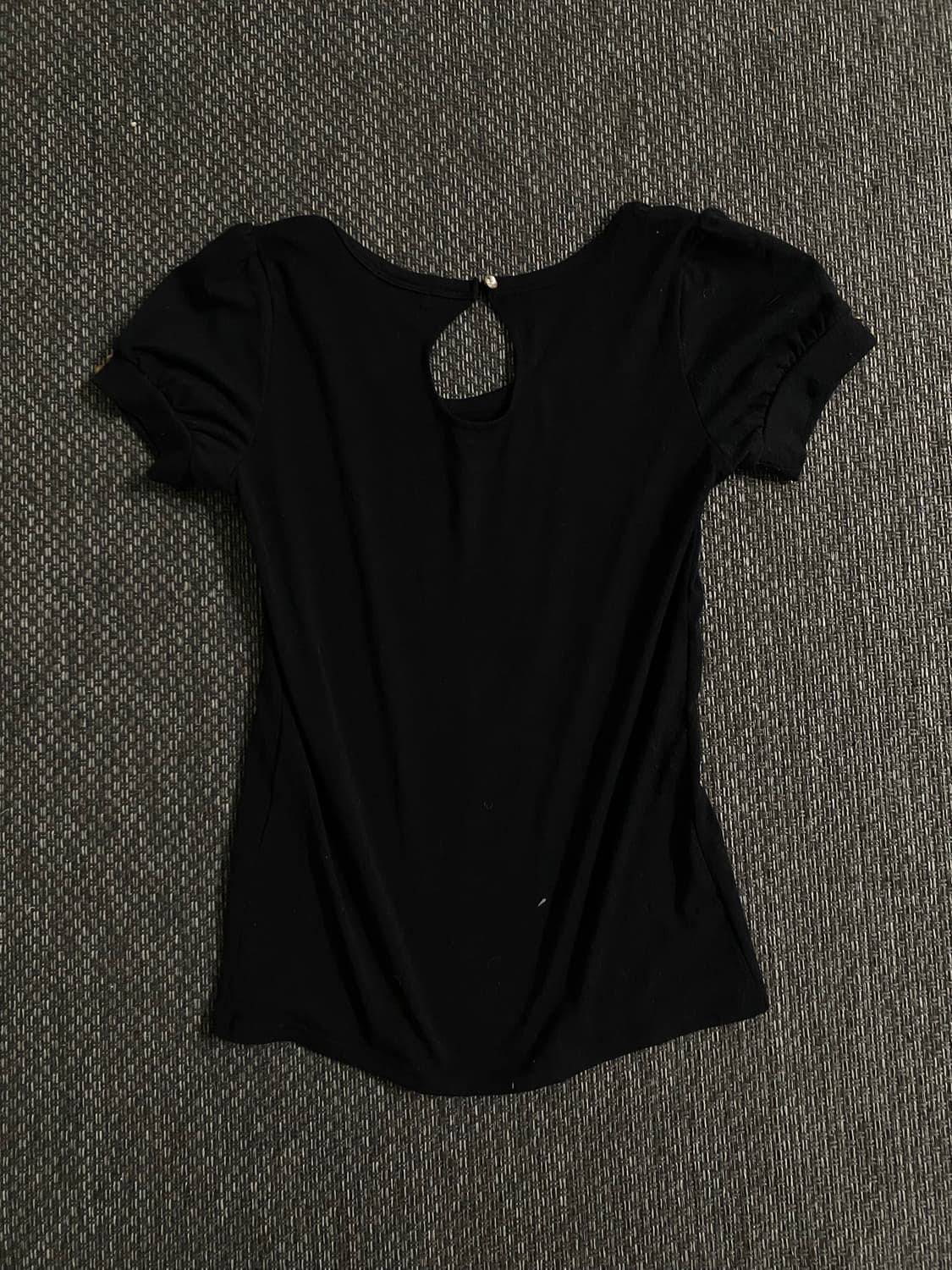 [Dosch] Black Minimal Slim Fit Tee 상품이미지7
