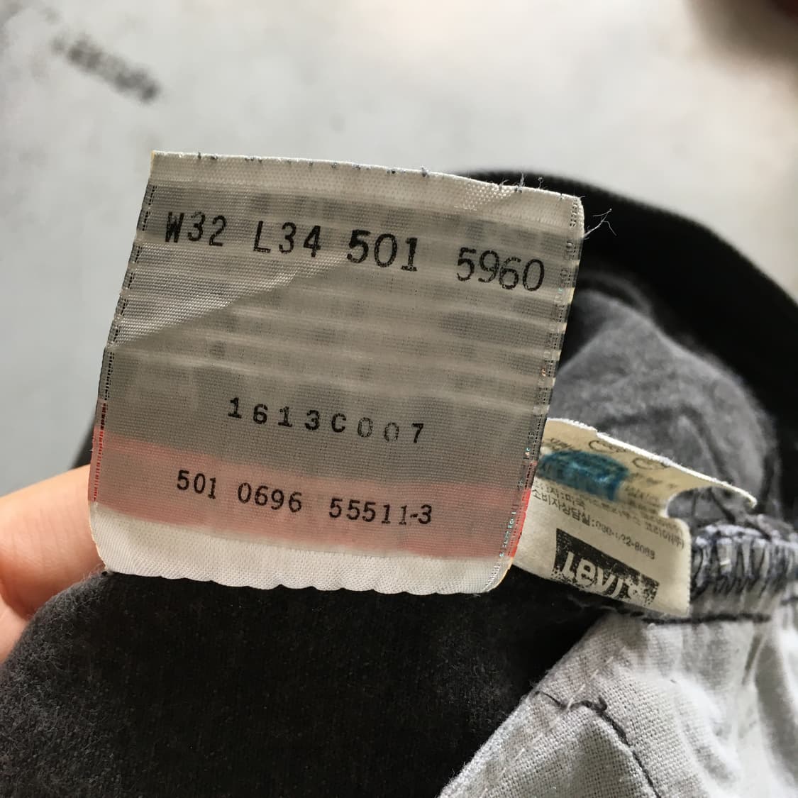 1990’s Made In USA Levi’s 501 Denim 상품이미지7