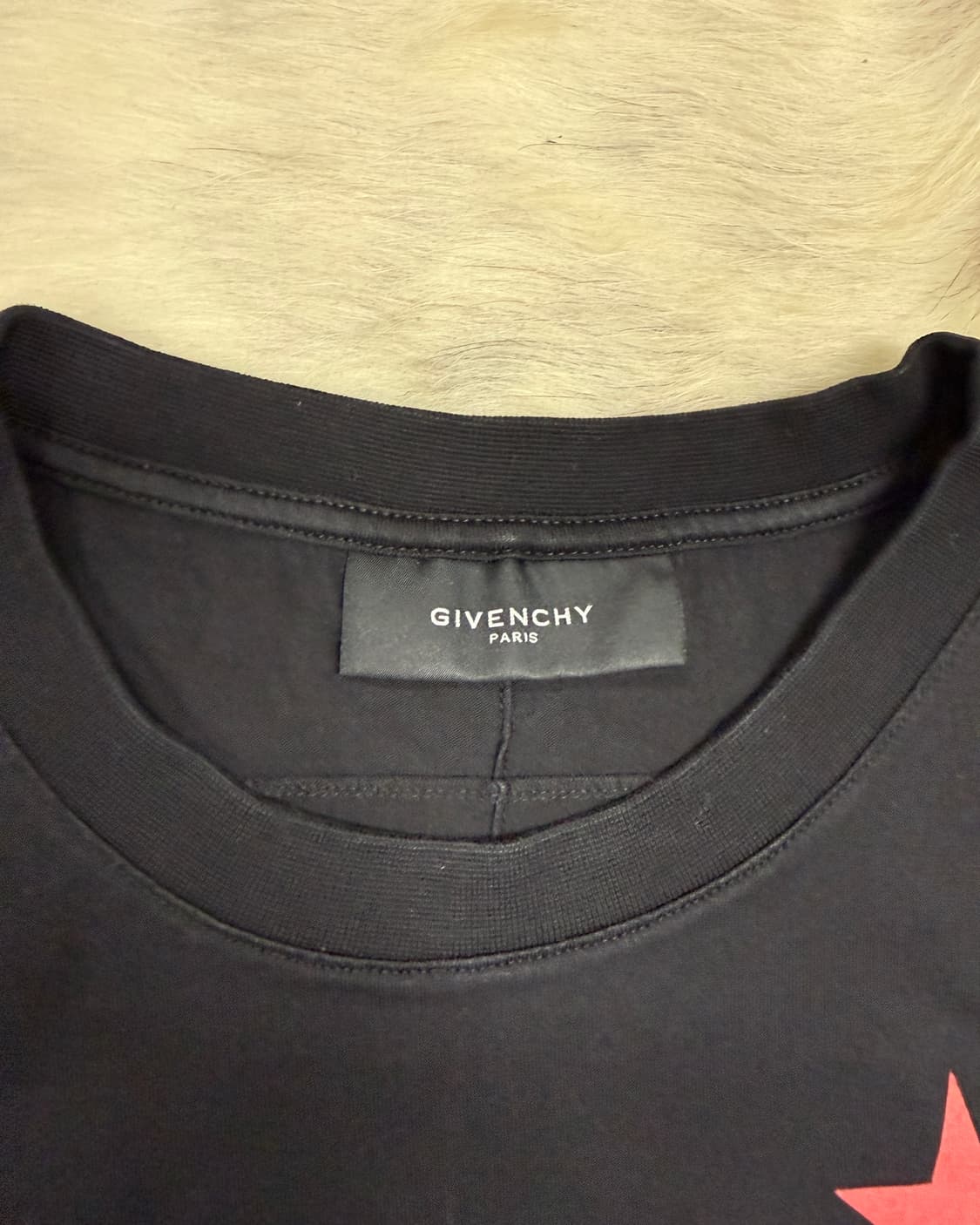 지방시 11SS 레드 크로스 스타 티셔츠 상품이미지3