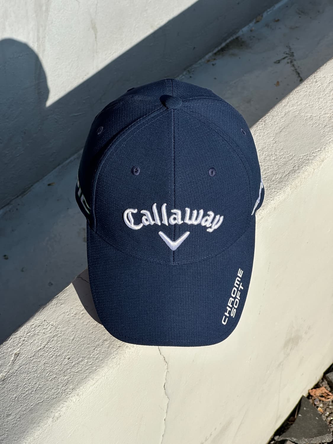 [F] 캘러웨이 로고 네이비 볼캡 모자 상품이미지1