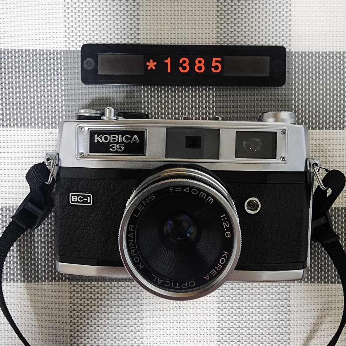 코비카 35 BC-1 필름카메라 실버바디 상품이미지1