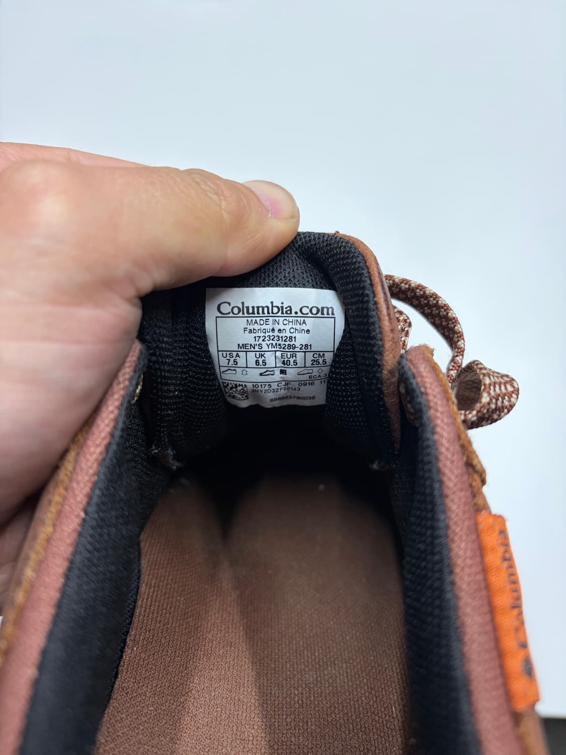 255) Columbia 브라운 하이킹 슈즈  상품이미지7