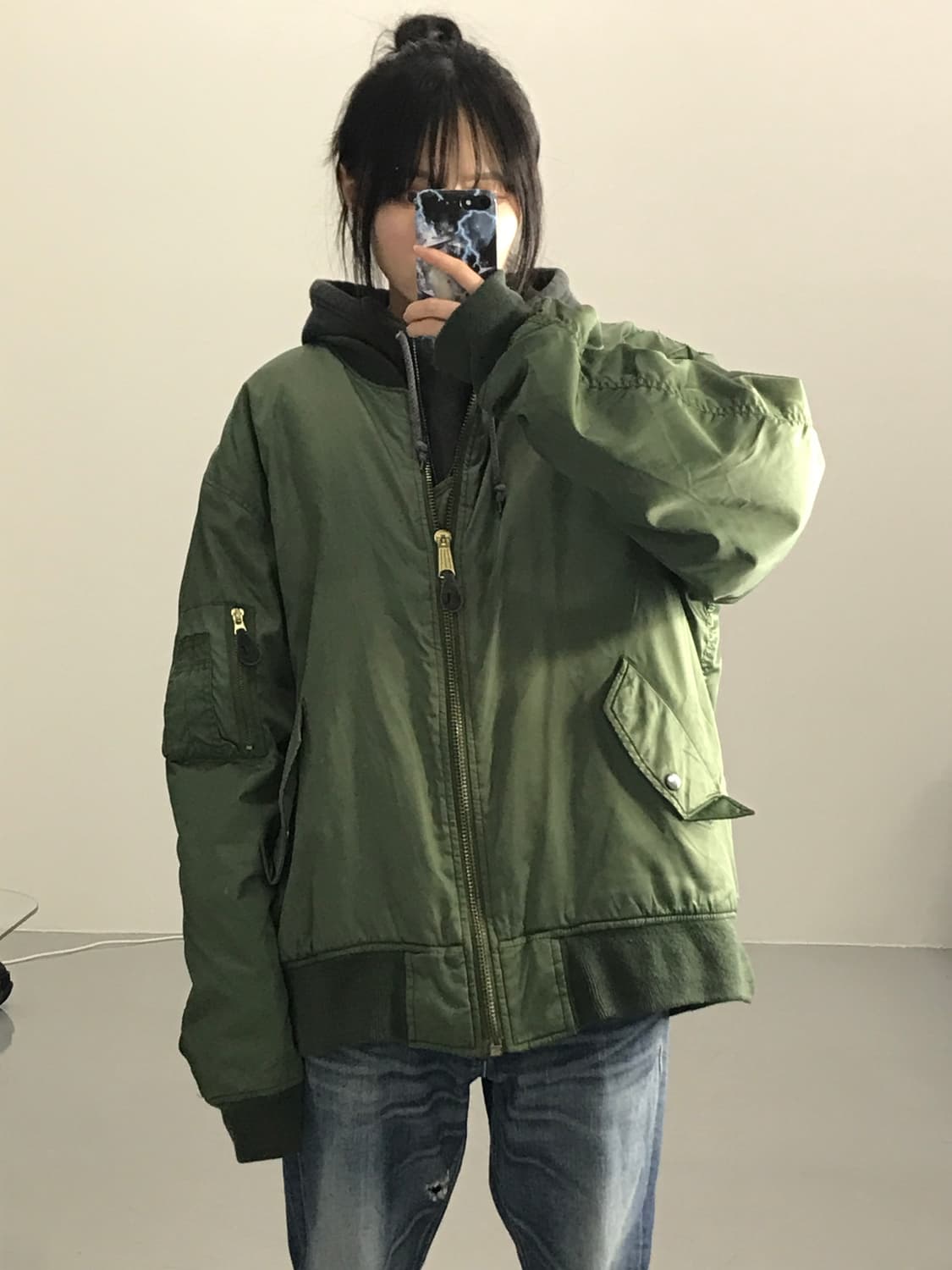 Earth Explorer MA-1 Bomber Jacket 상품이미지2