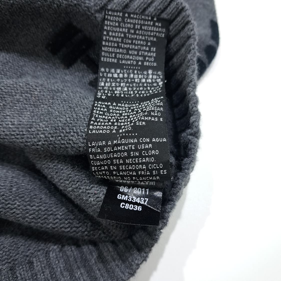 CL174 L 할리데이비슨 코튼 하프집업 니트 상품이미지7