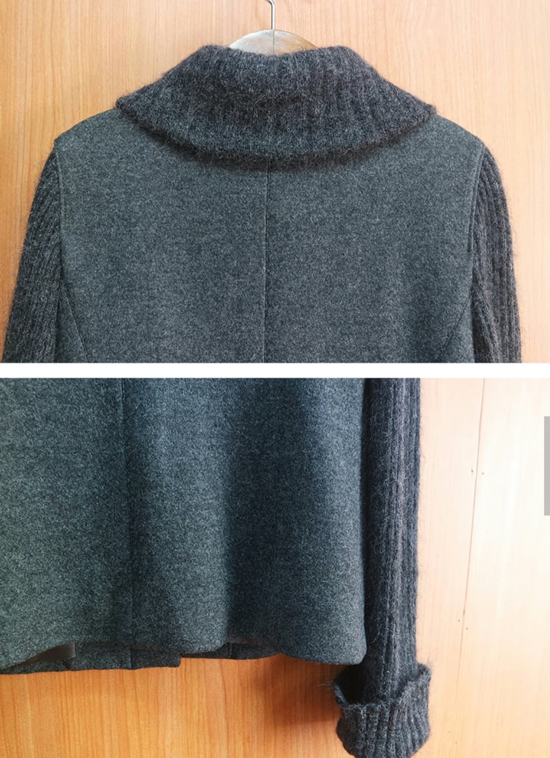 comme ca du mode  울,모헤어 블렌드 자켓 상품이미지6