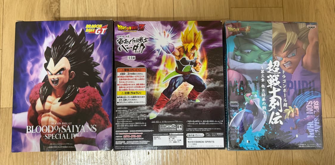 반다이 드래곤볼Z 베지터 초사이어인4 초사이어인 버독 피콜로 팝니다 상품이미지2