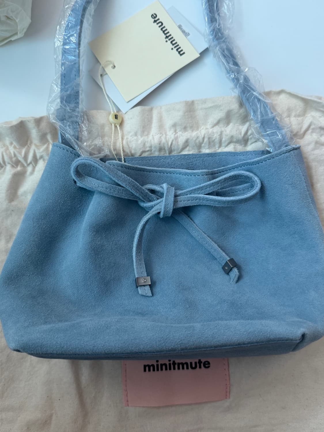새상품) 미닛뮤트 솔티백 가든블루 상품이미지2