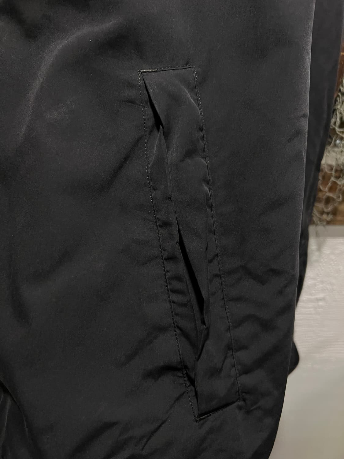 [2XL]폴로 랄프로렌 블랙 나일론 플라이트 자켓 상품이미지4