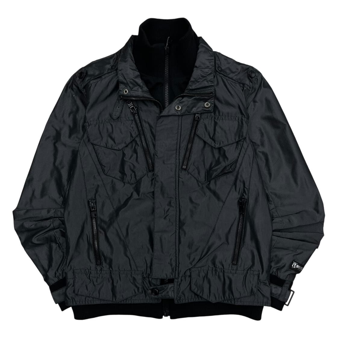 버커루 락시크맛 차콜 포켓 더블 자켓 L 상품이미지3