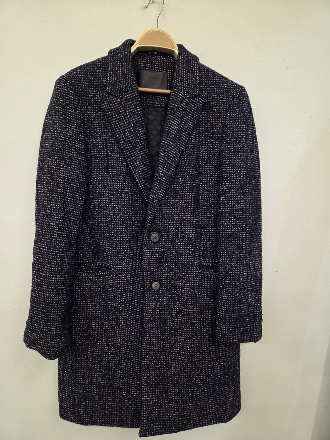 송지오 헤링본 코트 상품이미지1