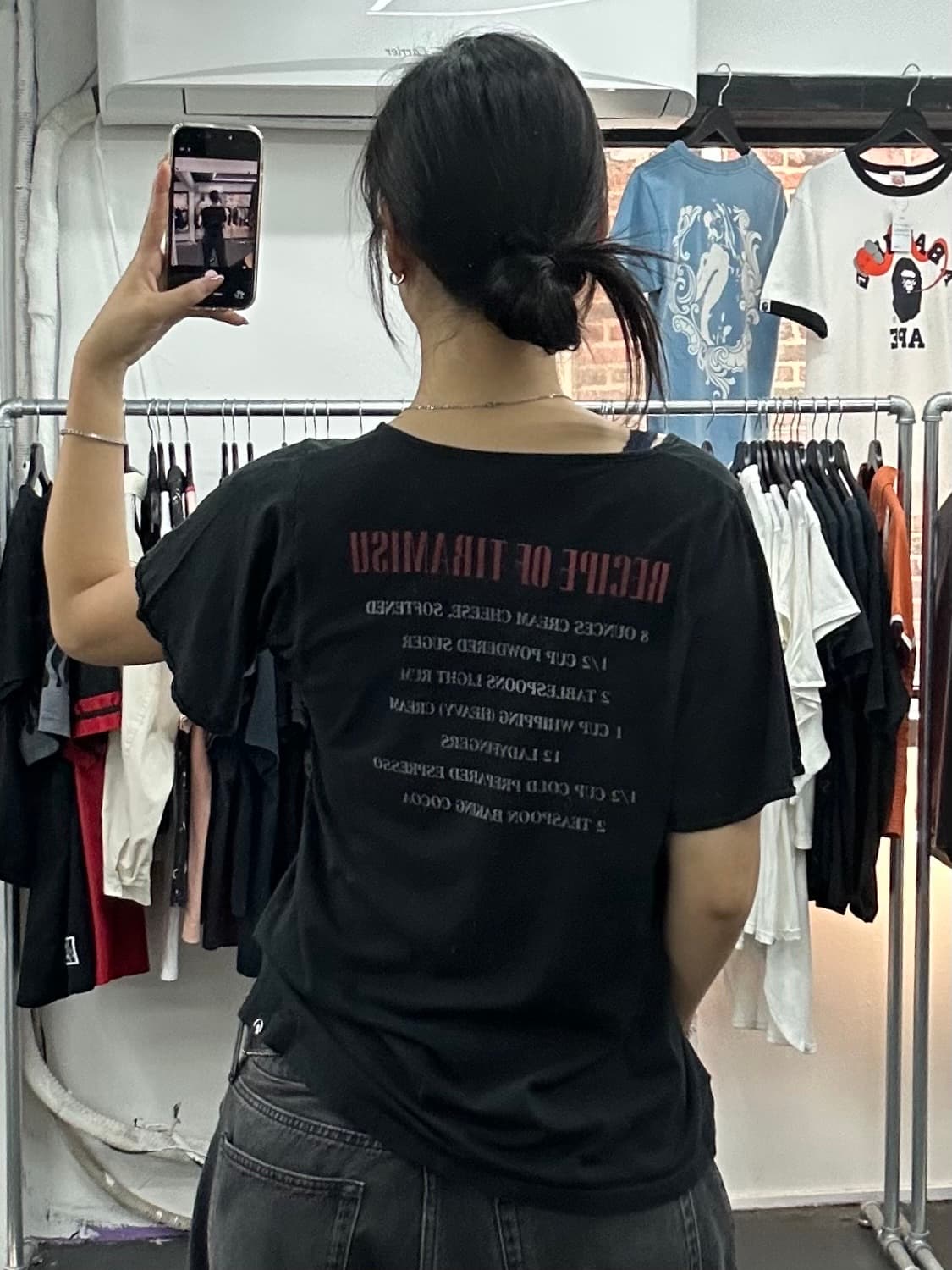 히스테릭 글래머 퍽베어 티셔츠 상품이미지3