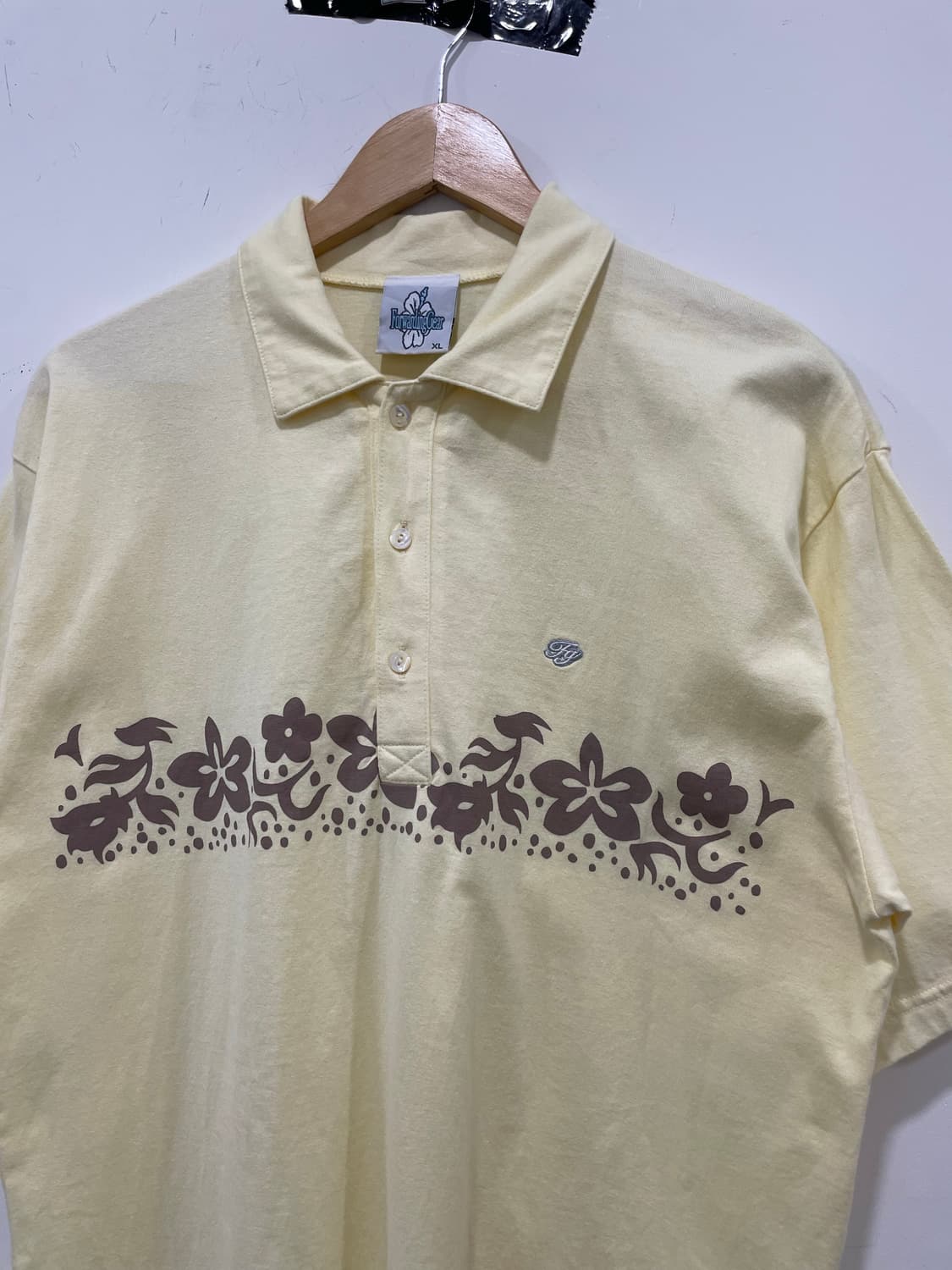 Jpn 빈티지 플로럴 하와이안 pk 반팔티셔츠 상품이미지6