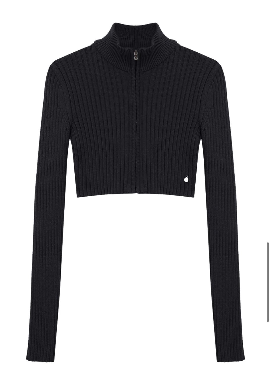 프롬웨얼 Fromwhere 립 집업 니트 상품이미지1