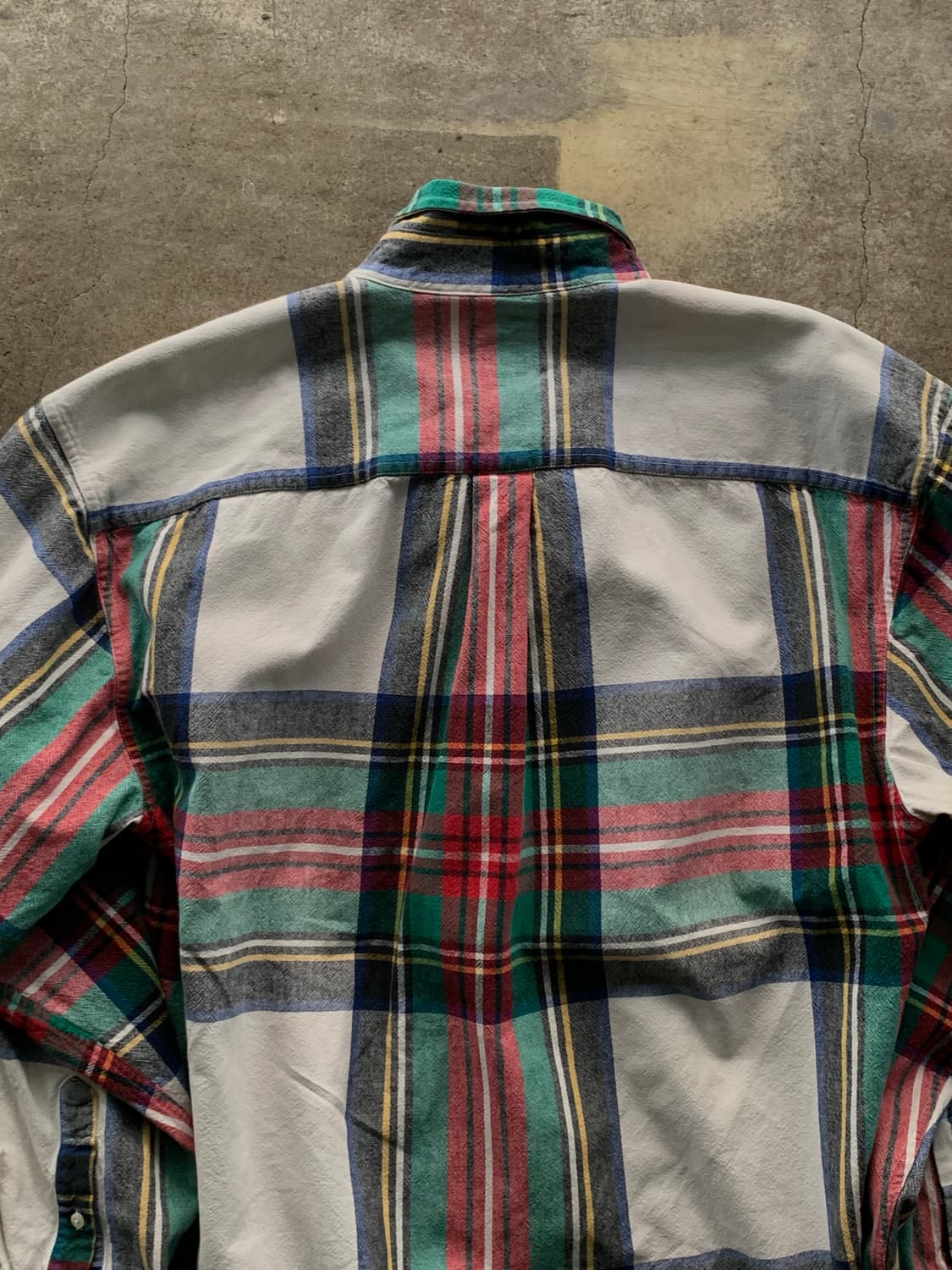 올드 갭 버튼다운 체크 셔츠 상품이미지6