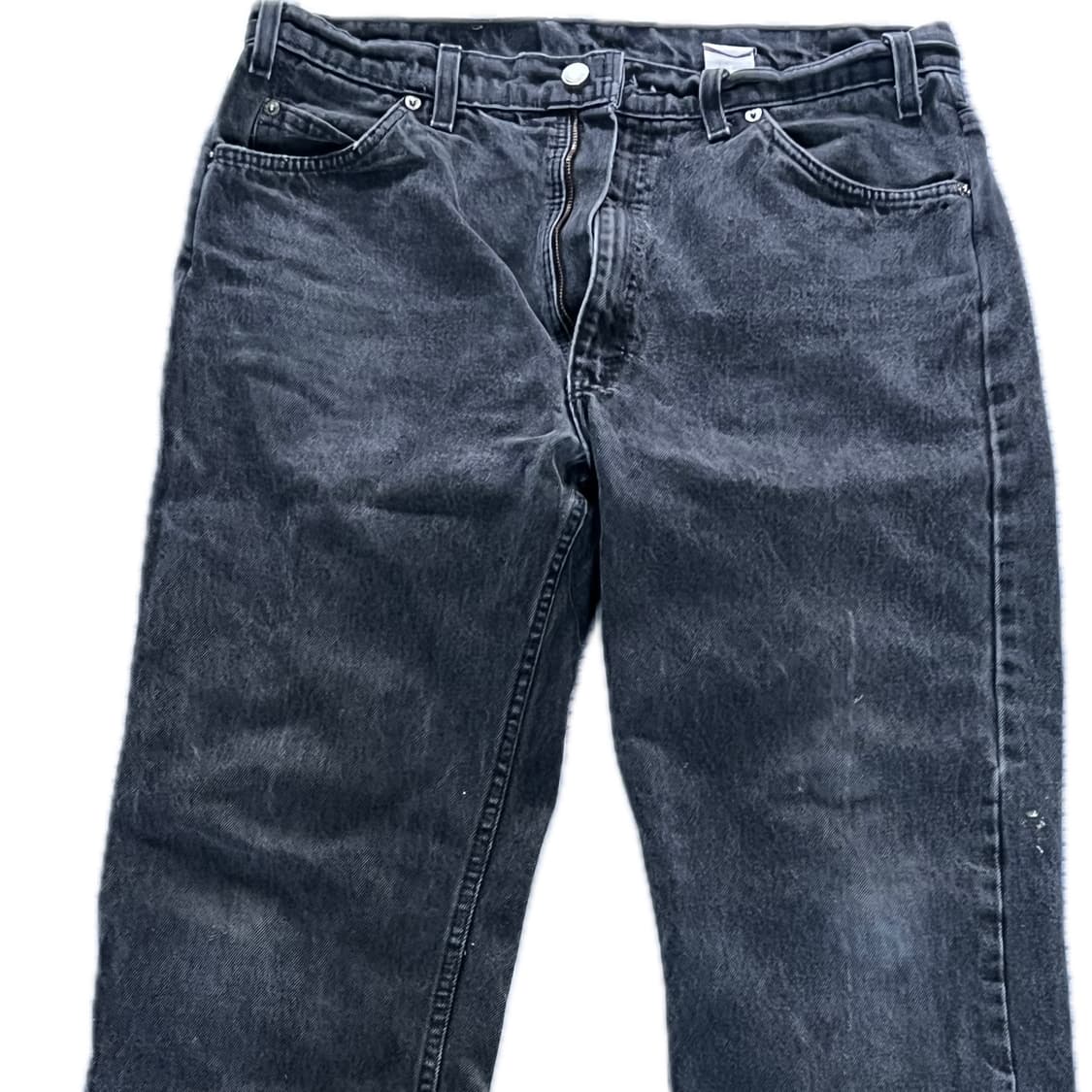 90s levis 505 오렌지탭 블랙 USA 36x30 상품이미지1