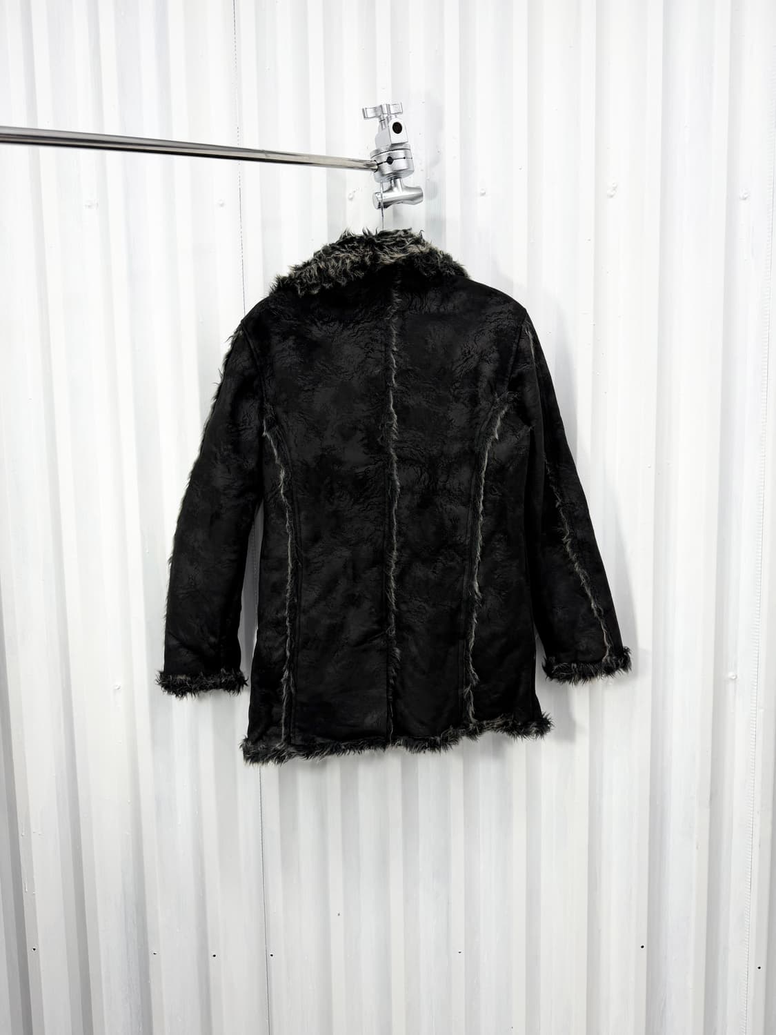 Fur trimming half coat 상품이미지5