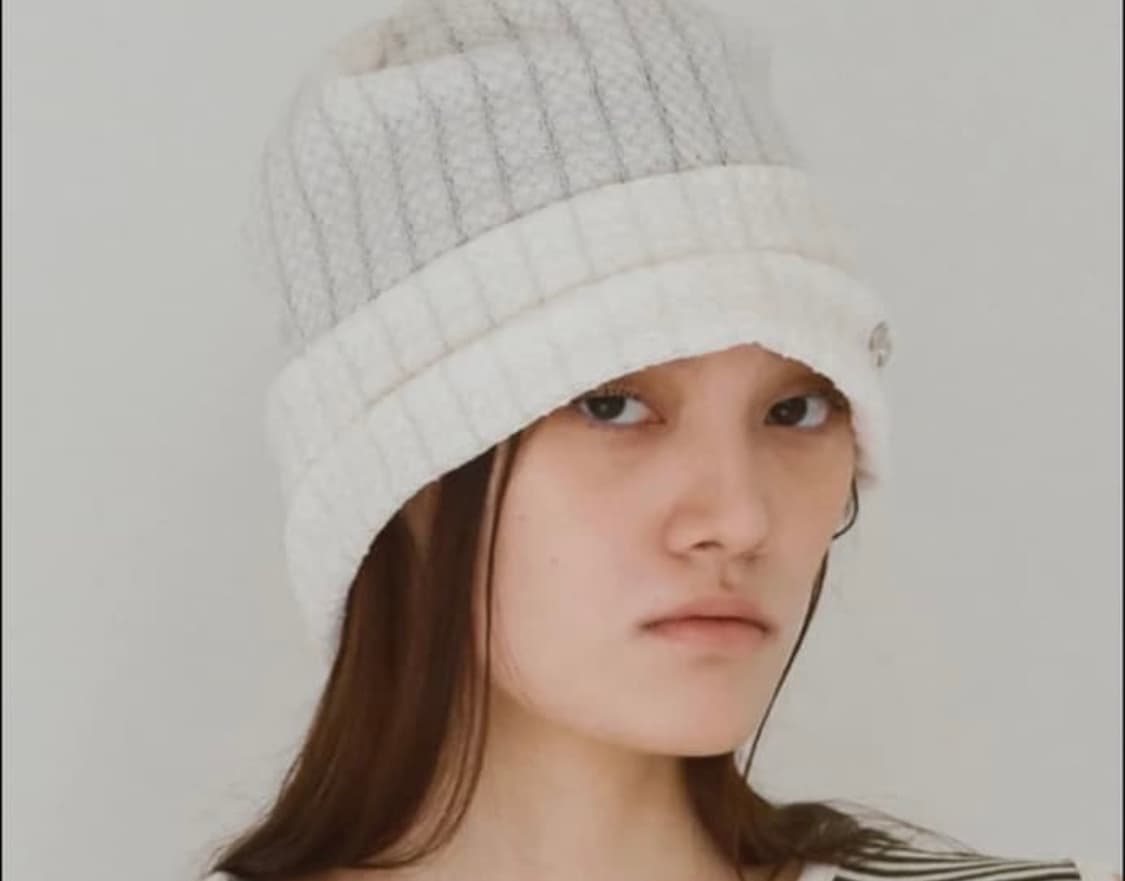 교환) 밀로우먼 비니 아이보리->블랙 구해요 상품이미지1