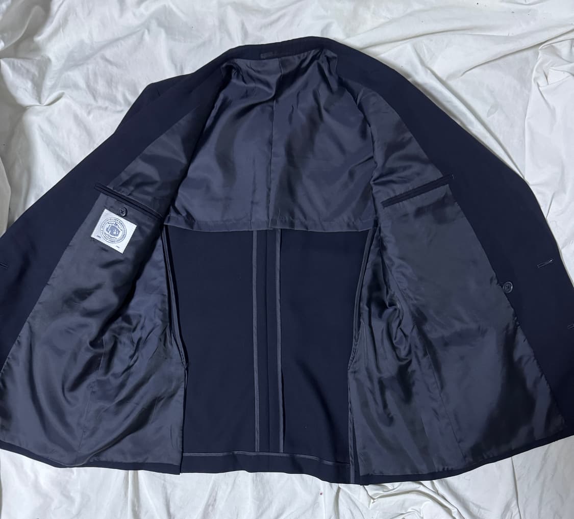 제이 프레스 더블 브레스티드 네이비 금장 버튼 블레이저 상품이미지3