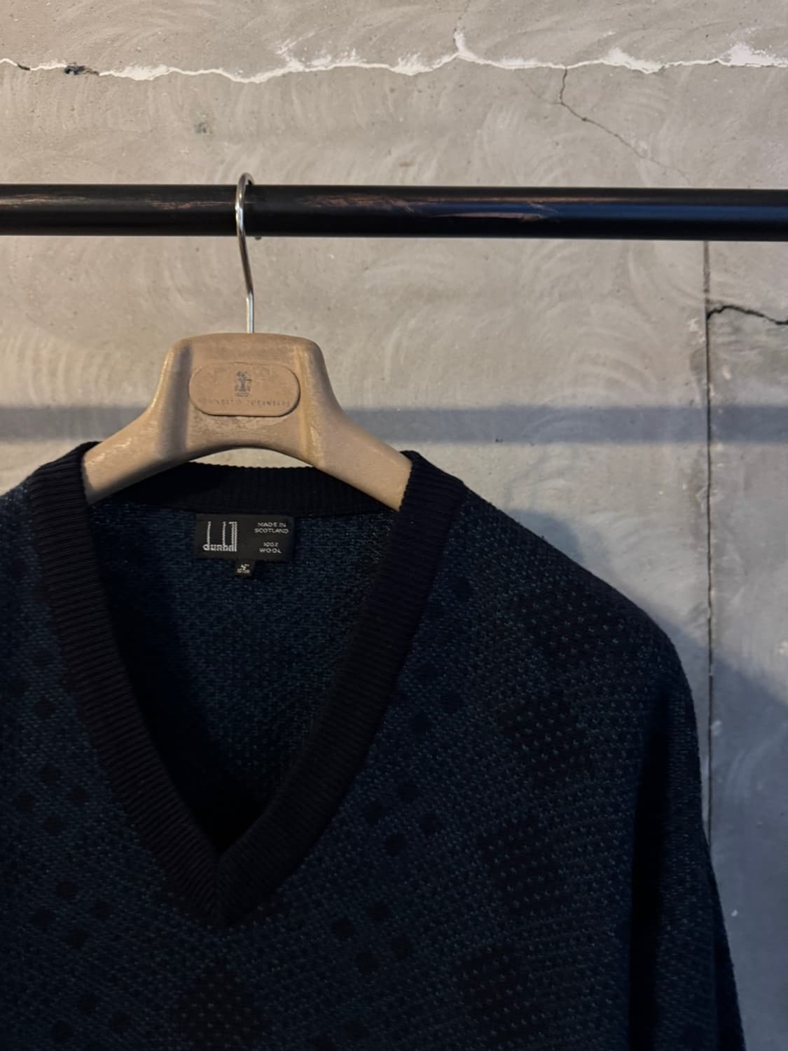 던힐 스코티쉬 램스울 니트 100 상품이미지4