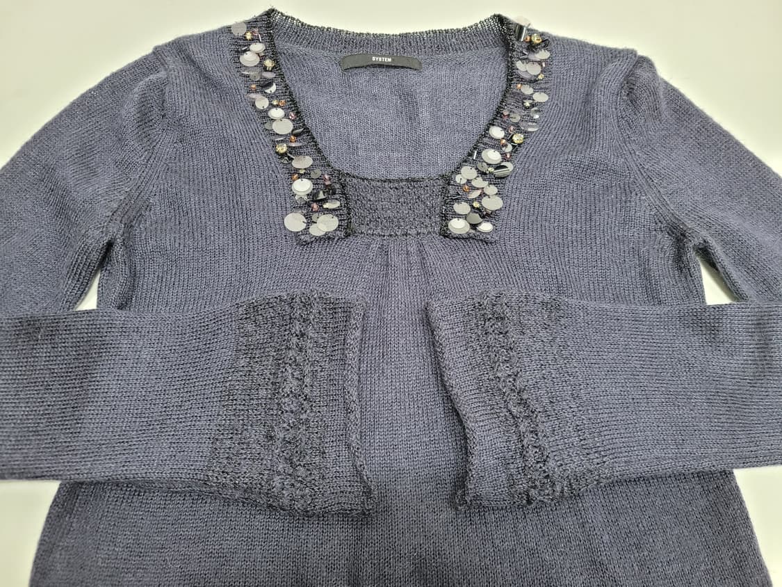 SYSTEM 한섬 시스템 스팽글 울 니트 / 여 F (90)
 상품이미지3