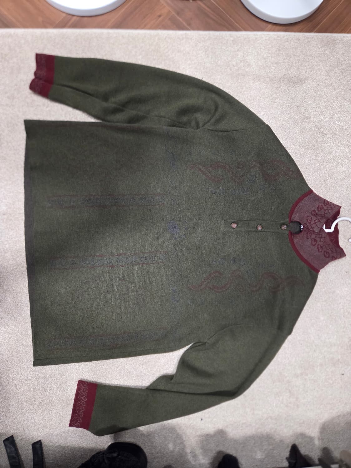 혜인서 니트 카키 상품이미지1