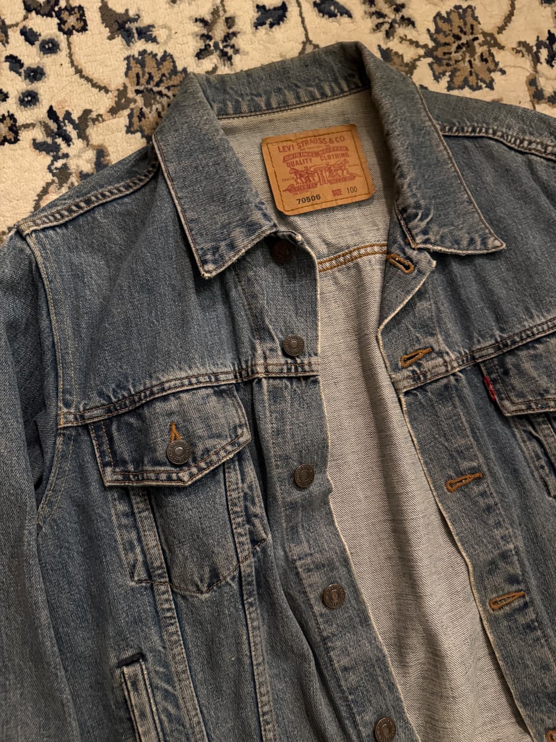 리바이스 70506 데님 자켓 상품이미지2