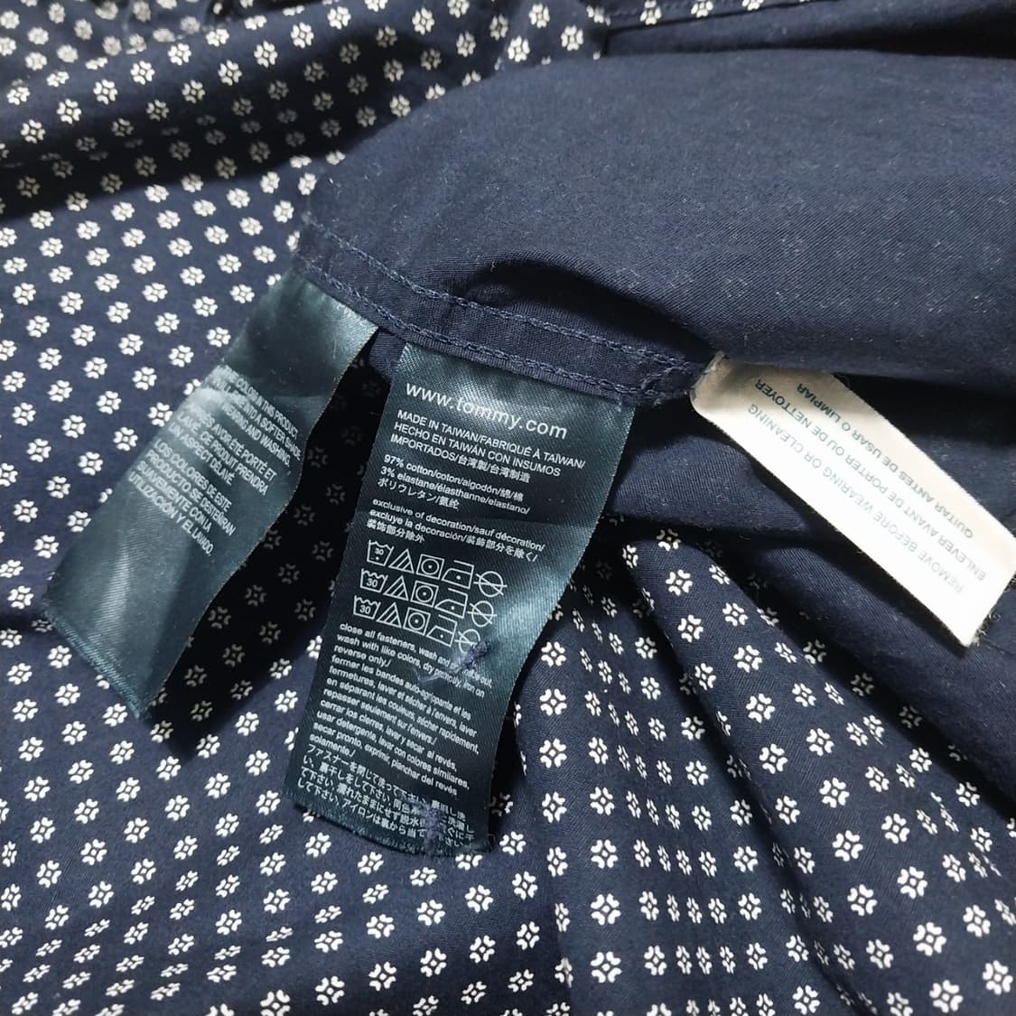 타미힐피거 남성105 사이즈 긴팔셔츠 상품이미지3