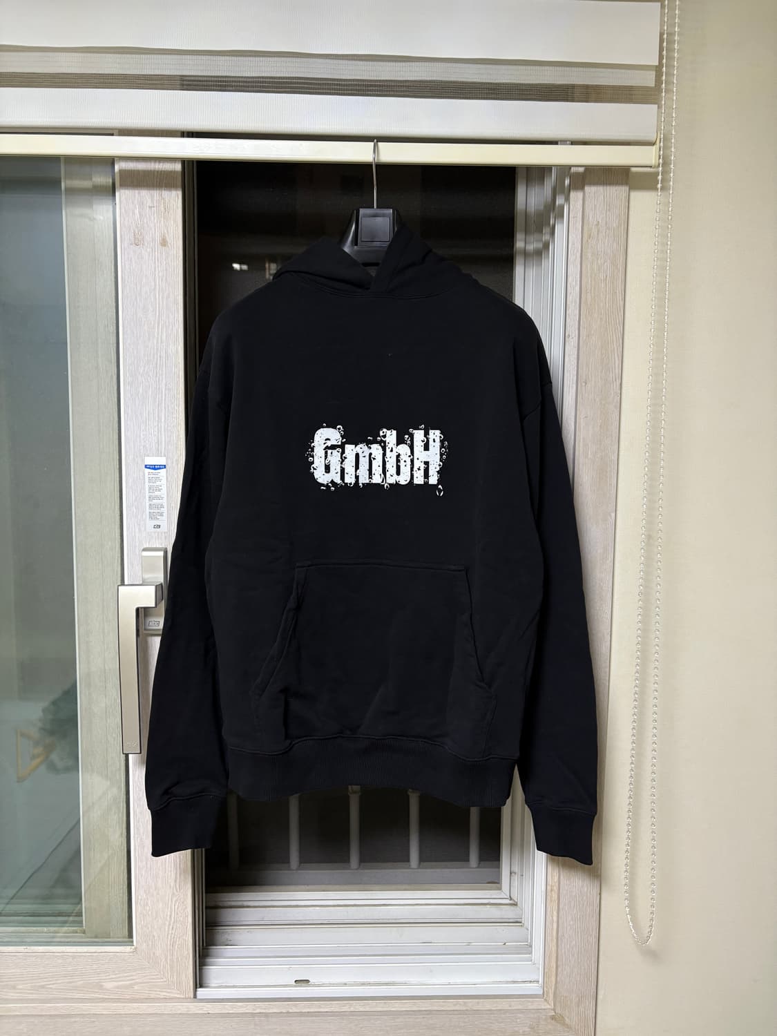 gmbh 후드티 블랙 [100-105] 상품이미지1
