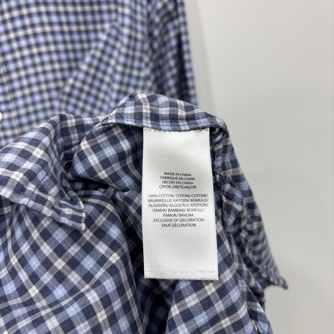 Polo Ralph Lauren 마이크로 플레이드 체크셔츠  상품이미지6