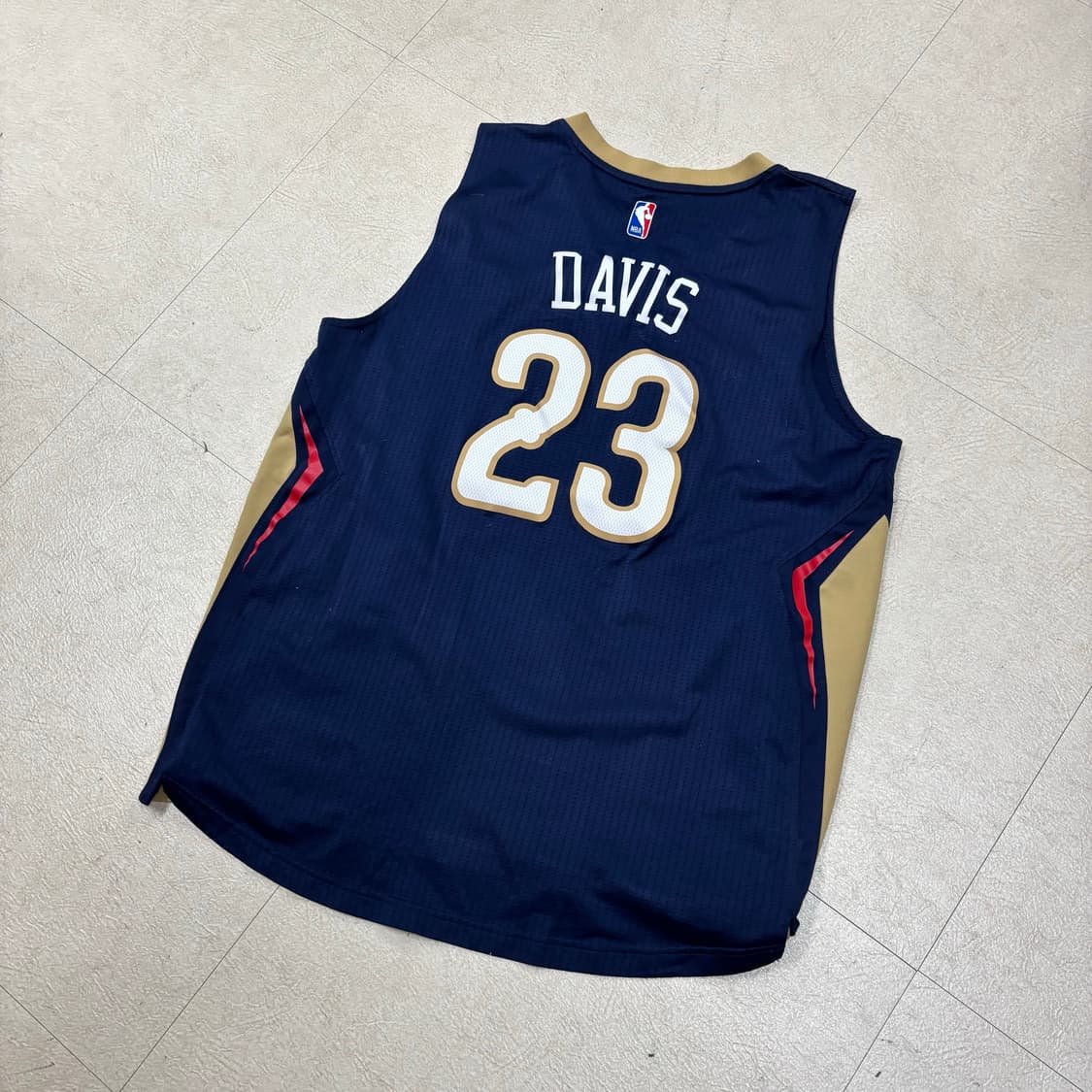 아디다스 뉴올리언스 NBA 데이비스 농구져지 상품이미지3