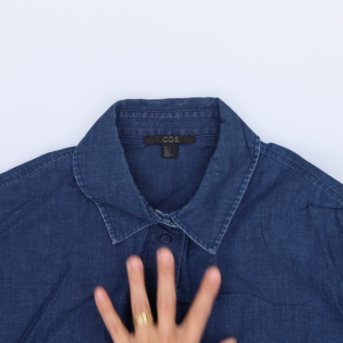 [US 2] 코스 여성 셔츠드레스 데님원피스 0119H2 상품이미지3