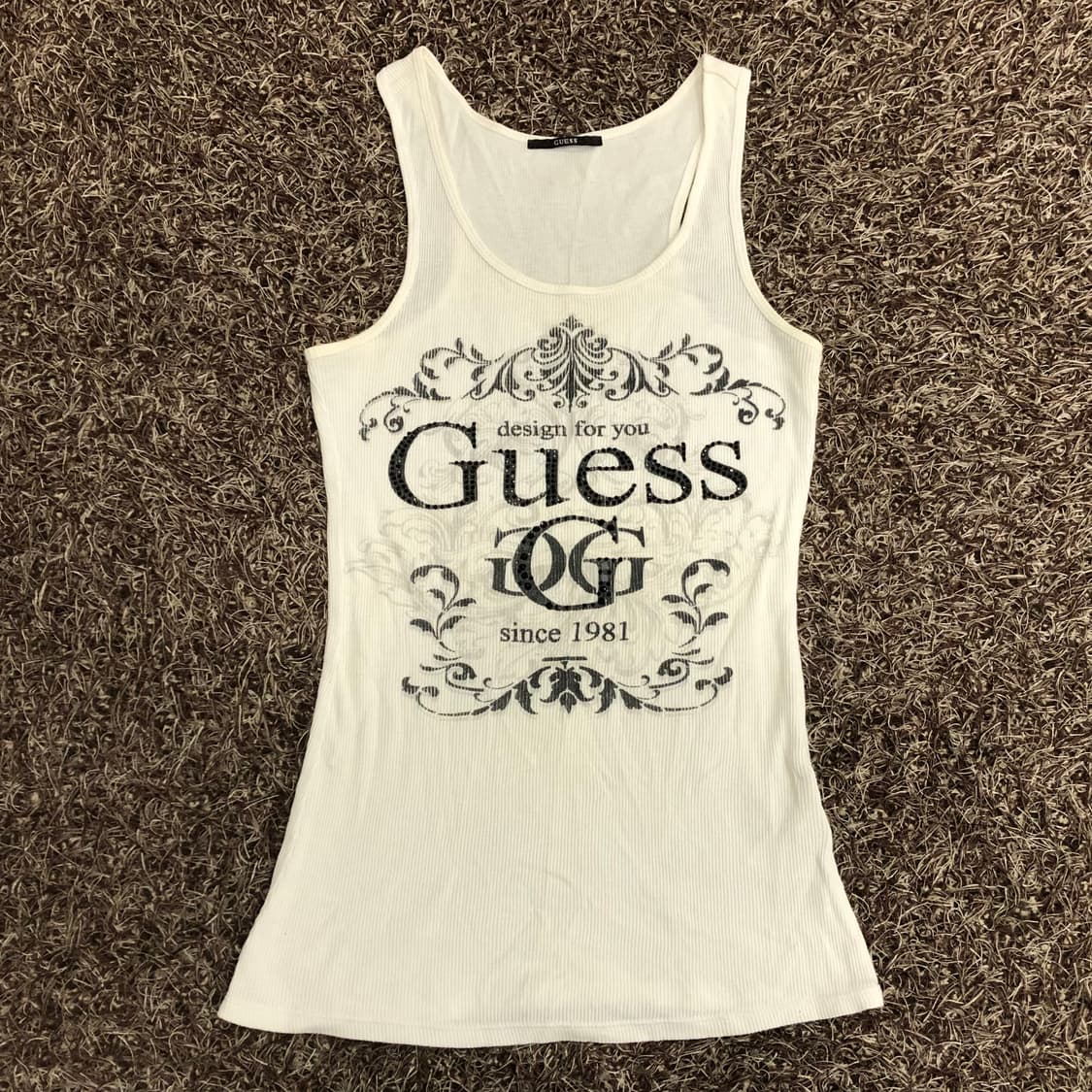 게스 Y2k 나시 슬리브리스 상품이미지1