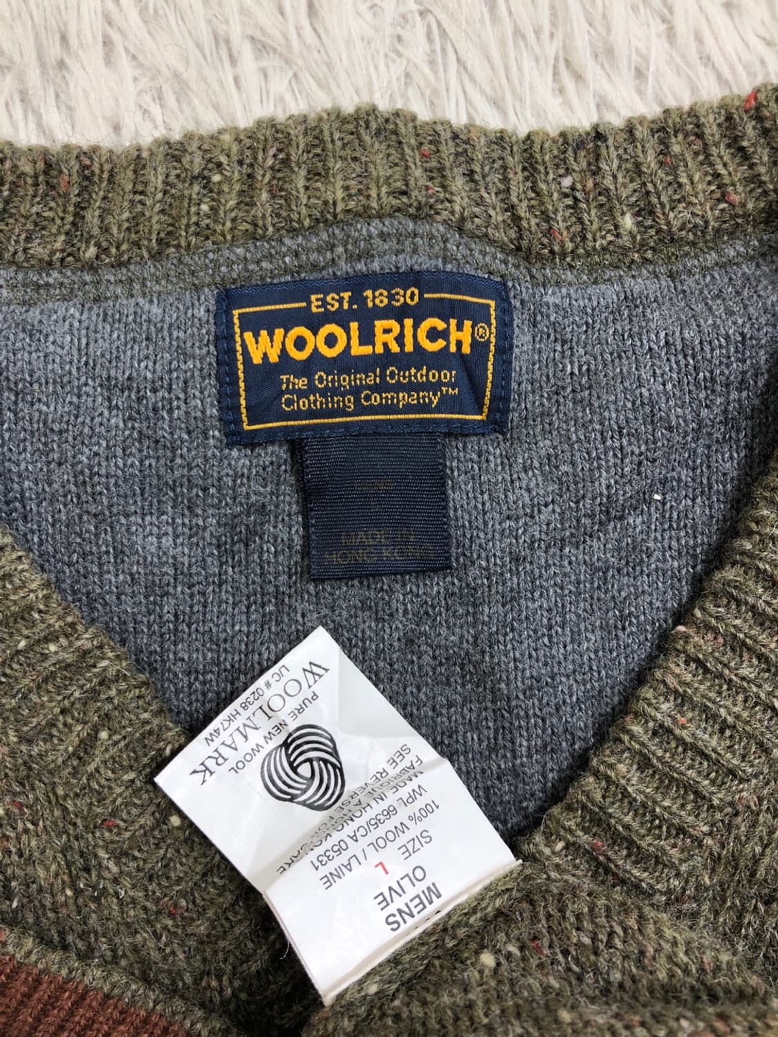 울리치 브이넥 니트/#873 상품이미지4