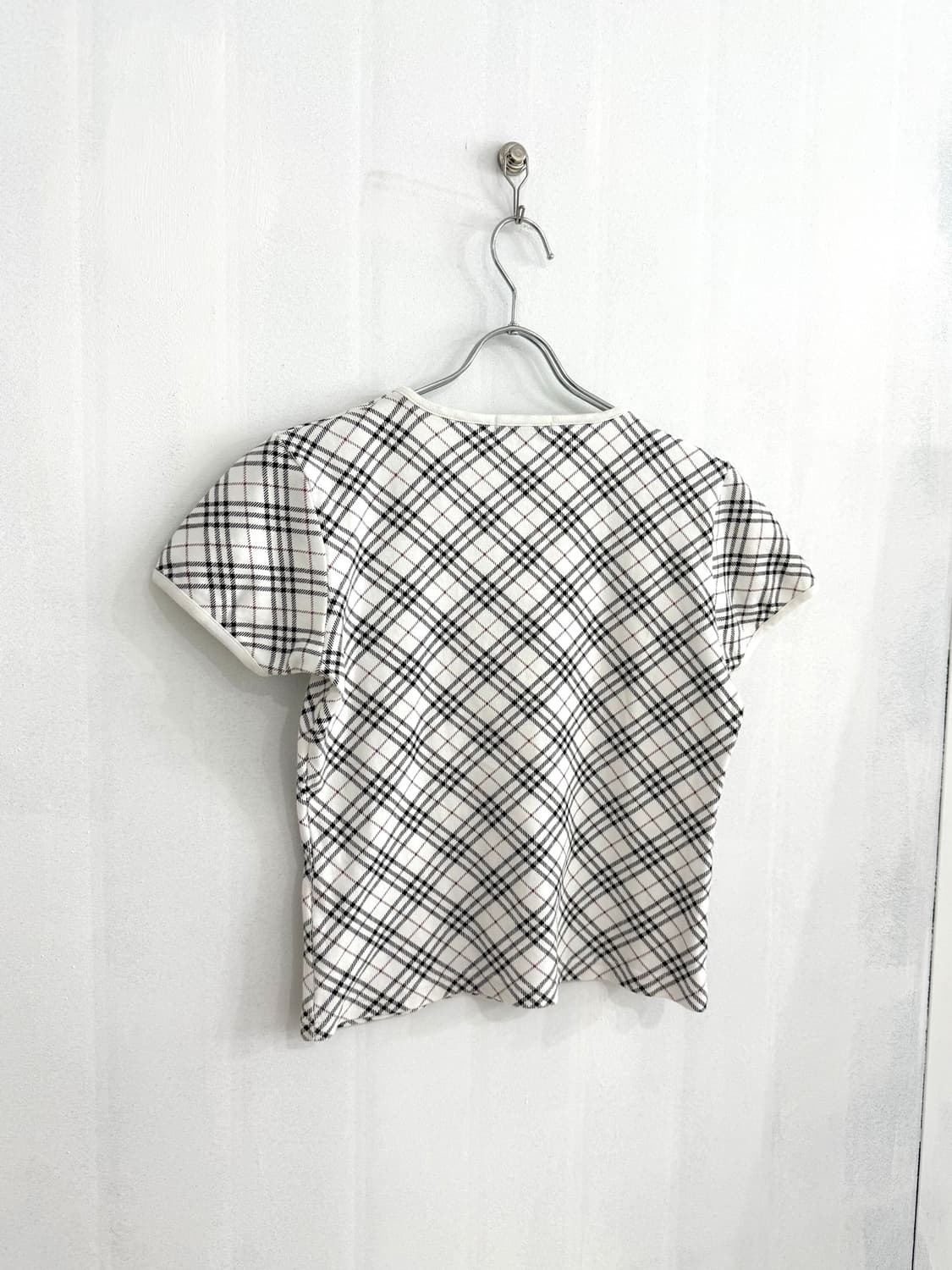 Burberry Lettering Check Short top  상품이미지10